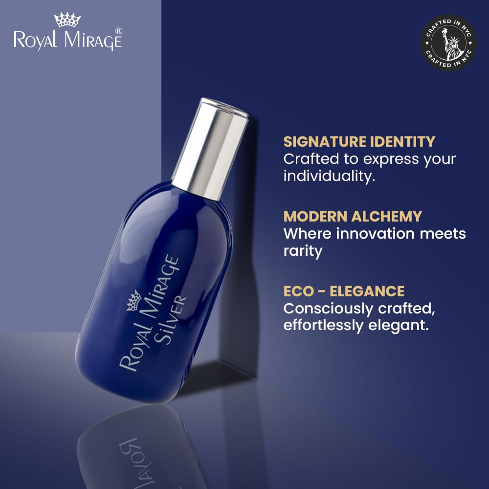 Royal Mirage Silver versatile use supports work, social events, and everyday confidence