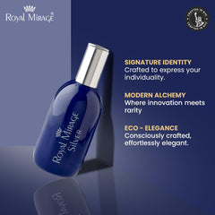 Royal Mirage Silver versatile use supports work, social events, and everyday confidence