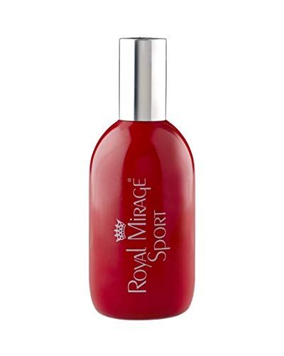 Royal Mirage Sport EDC top notes close-up, highlighting fresh green and bergamot.