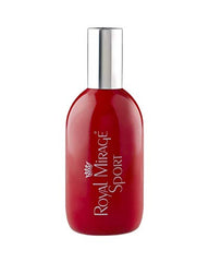 Royal Mirage Sport EDC top notes close-up, highlighting fresh green and bergamot.