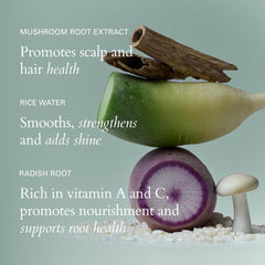 RŌZ Air Thickening Spray on dry hair adds texture with a soft, non-greasy finish.