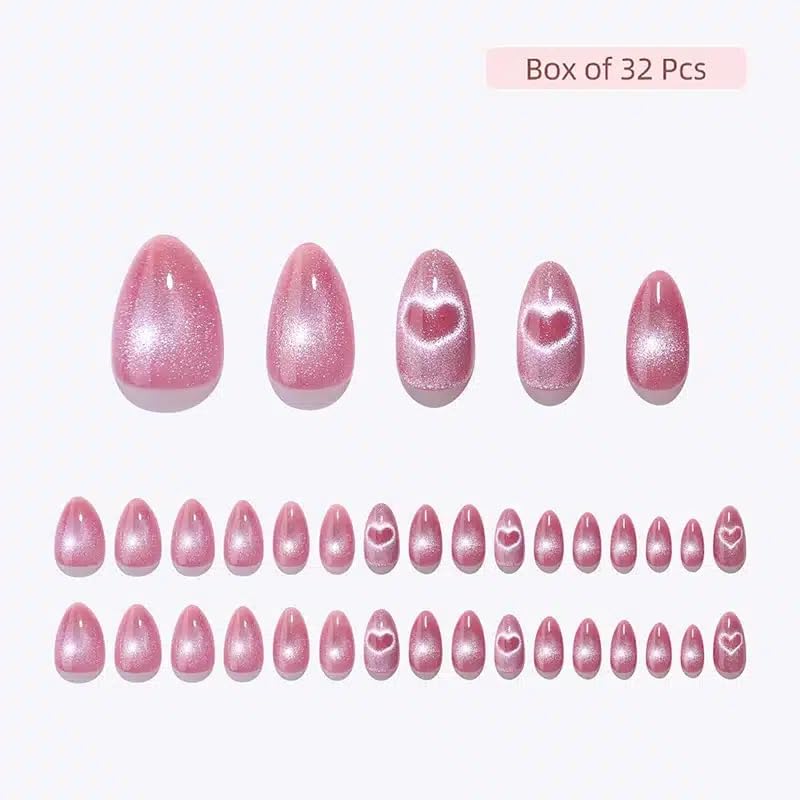 RPNZL 32 nails in 16 sizes kit for a precise fit.