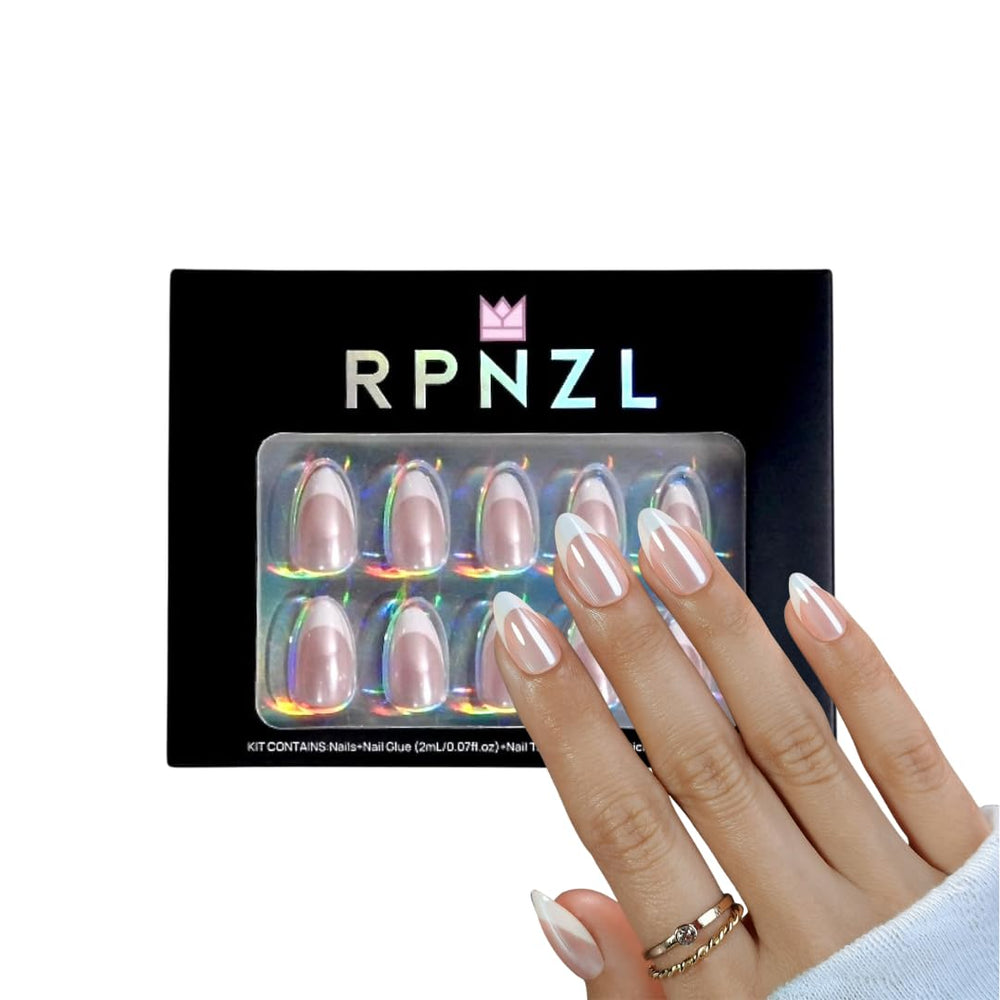 RPNZL medium almond shape nails suitable for versatile styles.