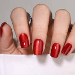 RPNZL Ruby short square nails demonstrating precise shaping