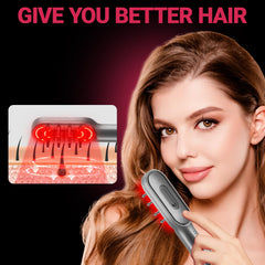 RRZIOM Laser Hair Growth Comb travel-ready for on-the-go styling