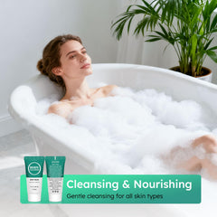 RSQAZQ gentle cleansing suitable for all skin types.