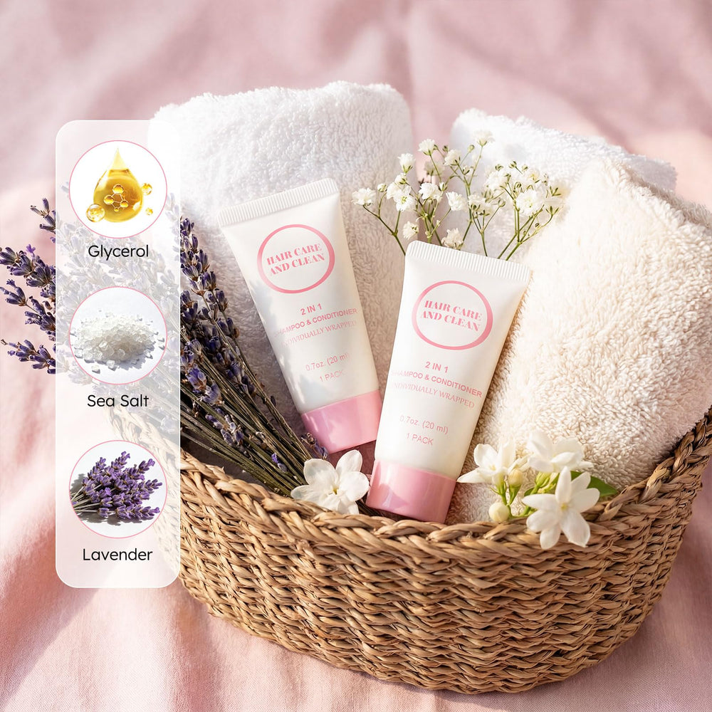 RSQAZQ sealed packaging keeps toiletries clean during trips.