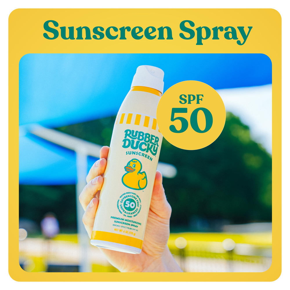 Rubber Ducky spray from any-angle application for easy reapplication
