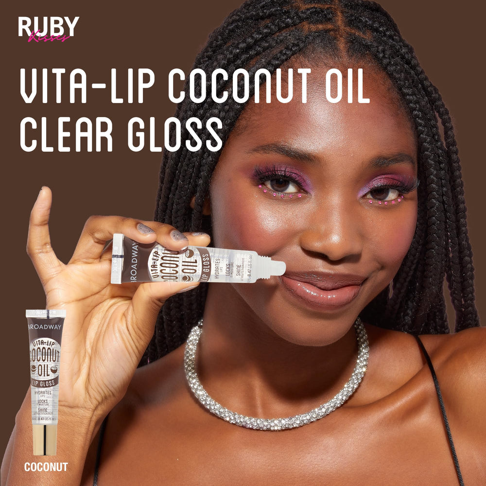 Lips wearing Vita-Lip Gloss offering a radiant clear shine