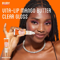 Mint fresh scent of Ruby Kisses Broadway Vita-Lip gloss