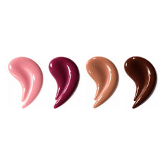 Ruby & Millie peptide lip tint swirl showing subtle color and glossy finish.