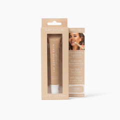 Compact 0.5 oz Ruby and Millie lip balm for on-the-go touch-ups