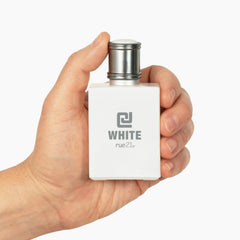 Rue 21 CJ White spray action for easy, even application