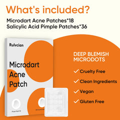 Rulvcian patch with hyaluronic and salicylic acids targets blemishes