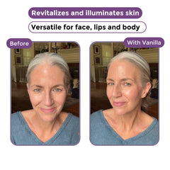 Rumi Cosmetiques InstantGlow+ in use supports quick touch-ups and travel-friendly routine