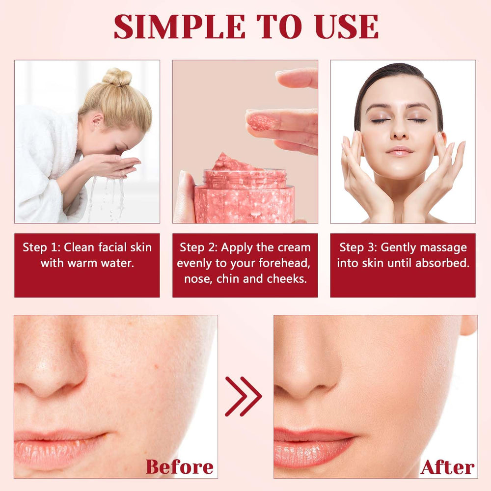 RunBuxd Dragon's Blood Easy Cream tube usage for everyday skincare.