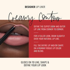 A List swatch showing soft mauve-pink shade for everyday wear