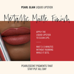 Runway Rogue Pearl Glam Showtime applicator for precise lip definition