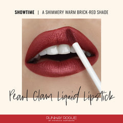 Runway Rogue Pearl Glam Showtime arm swatch shows rich color and shimmer