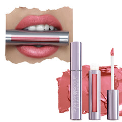 Runway Rogue Pearl Glam Starlet bottle with metallic coral-pink shimmer for all-day glamour.
