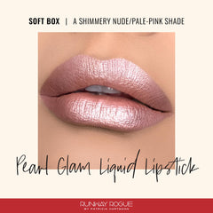 Runway Rogue Pearl Glam swatch in Soft Box shade for color clarity