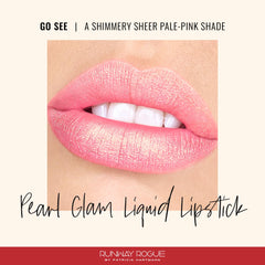 Runway Rogue Pearl Glam swatch shows metallic pearlescent finish and even coverage.