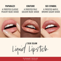 Runway Rogue Silk Glam Couture swatches reveal golden-nude glow and chic finish.