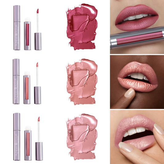 Runway Rogue Silk Glam First Class close-up with shimmering frosted finish for a luxe evening look