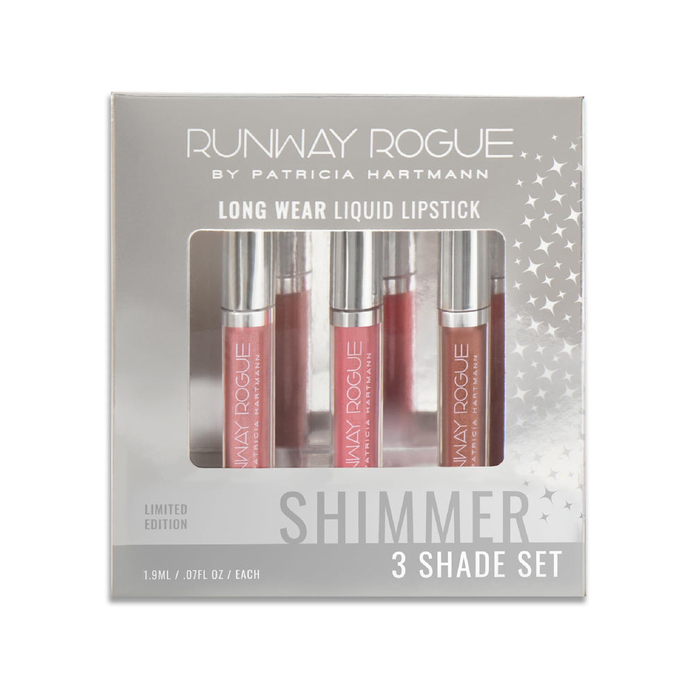 Runway Rogue Try Me 3 Mini Lipsticks Soft Box for soft-focus pink nude lips