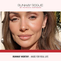 Runway Rogue soft lips after use with hydrated feel