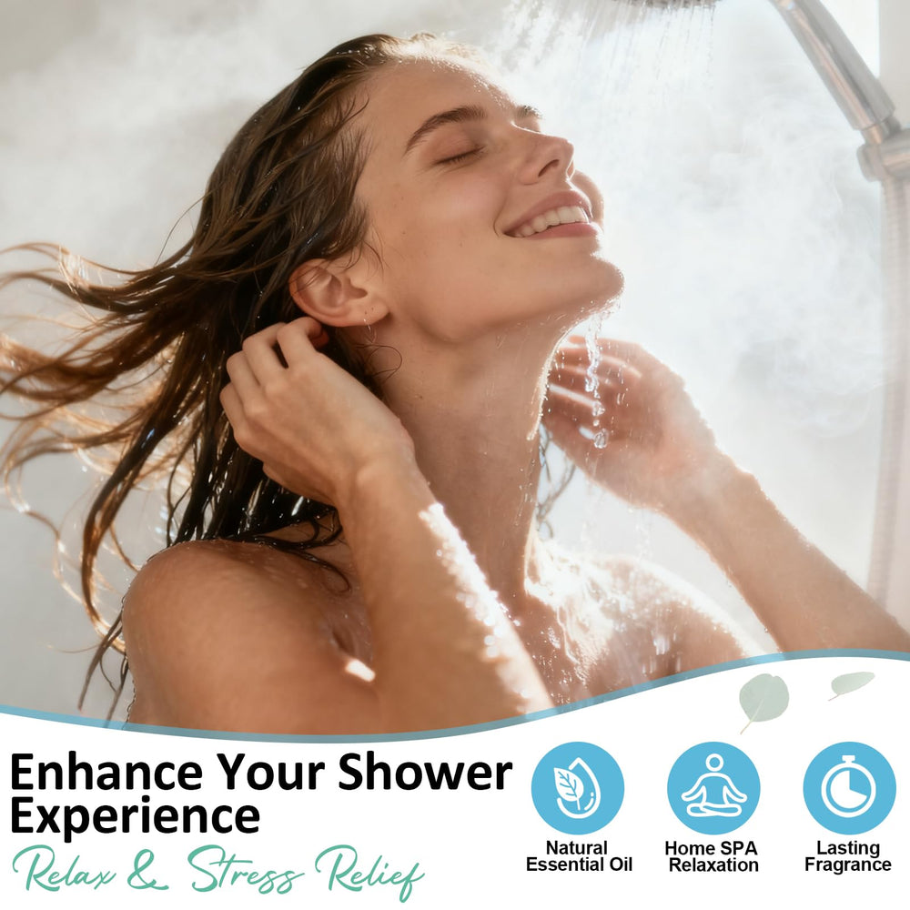 RUSEMLE Eucalyptus steamer offering brisk, energizing shower experience
