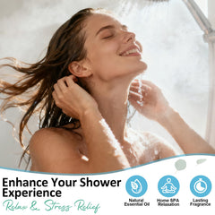 RUSEMLE Eucalyptus steamer offering brisk, energizing shower experience