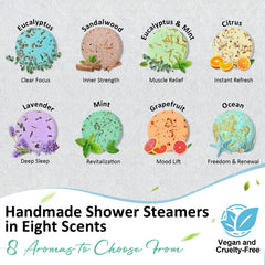 RUSEMLE Mint steamer delivering a cool, refreshing shower escape