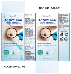 RushCure precise spot treatment for common warts in daily routines