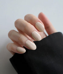 ruyeefam Nail Polish Strips application step demonstrates easy peel and stick use
