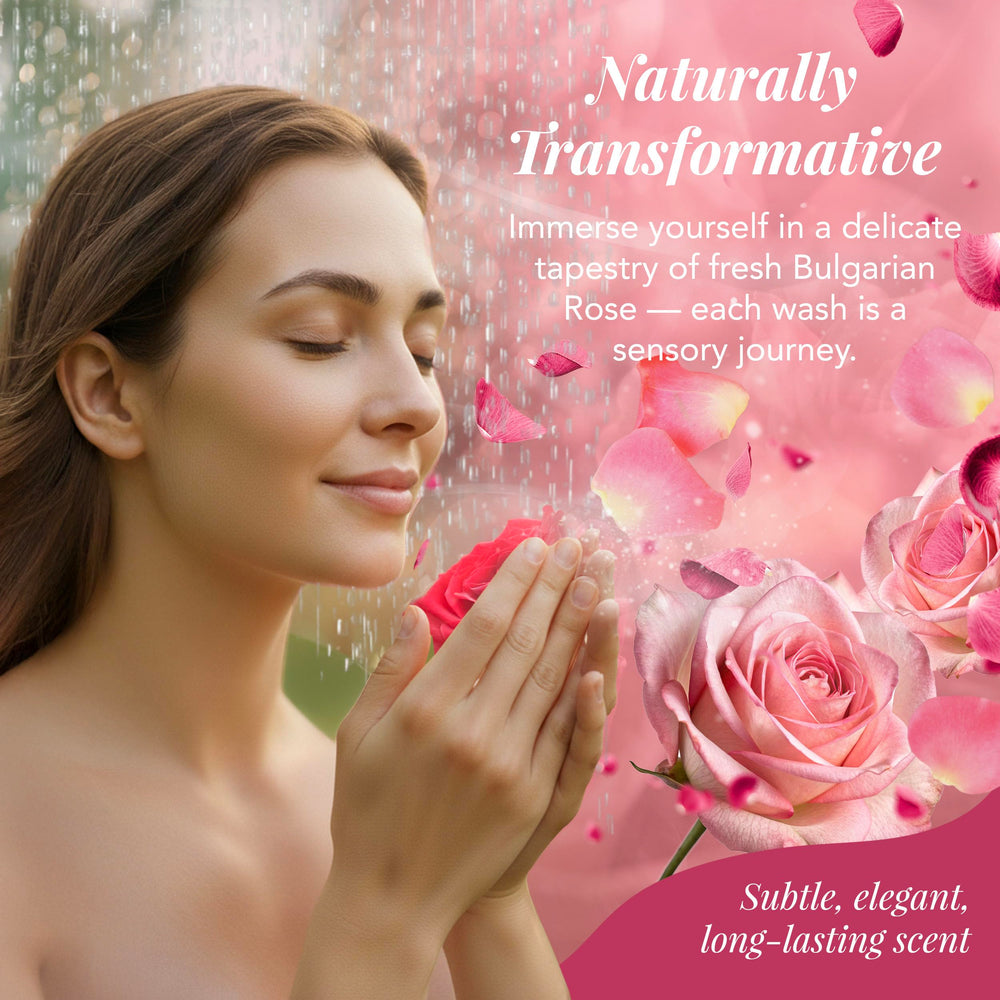 Saavy Naturals Bulgarian Rose 2-pack box highlighting value and convenience