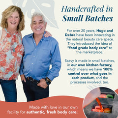 Saavy Naturals Hand Wash two-pack 12 oz packs for busy homes.