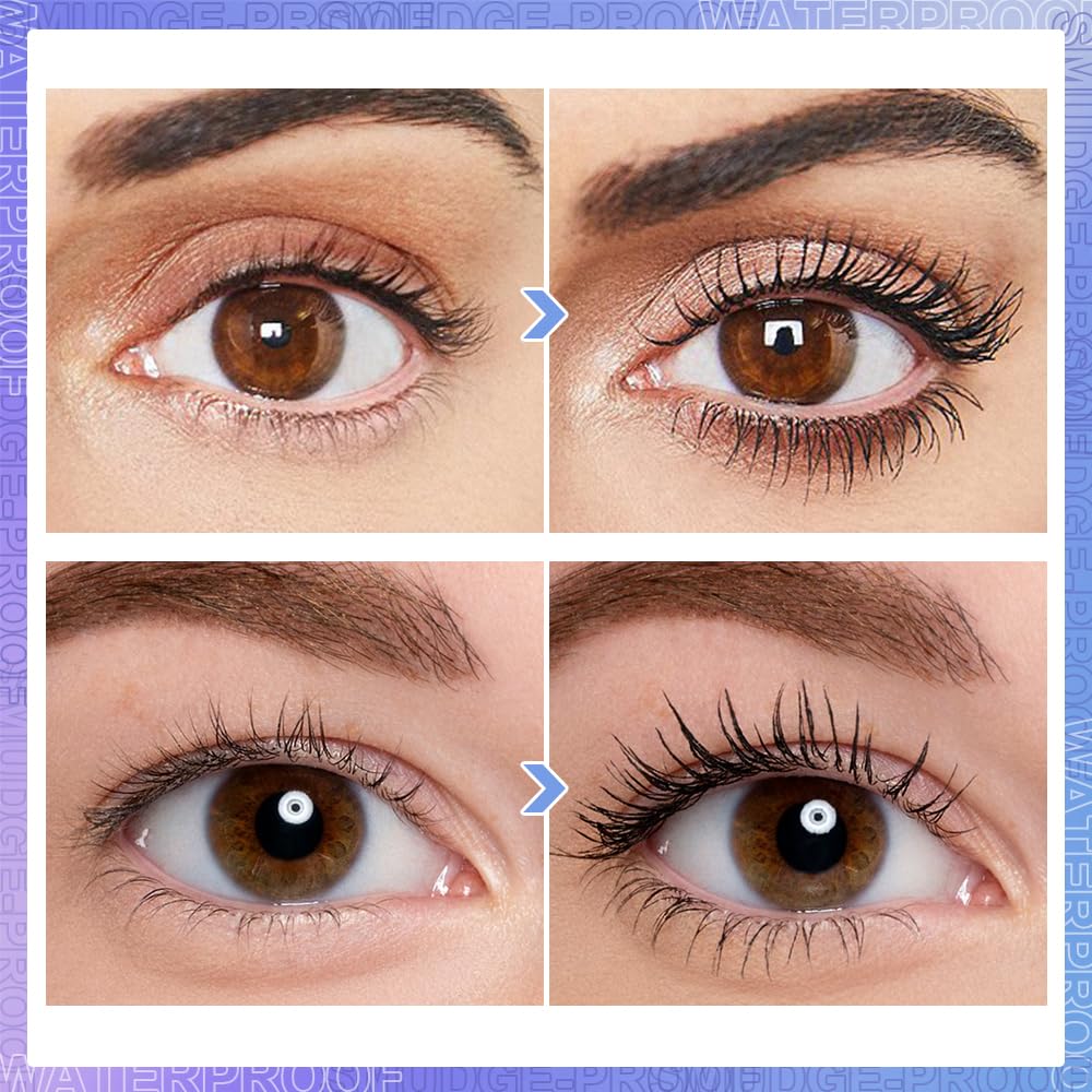 SACE LADY mascara washes off easily with remover or warm water.
