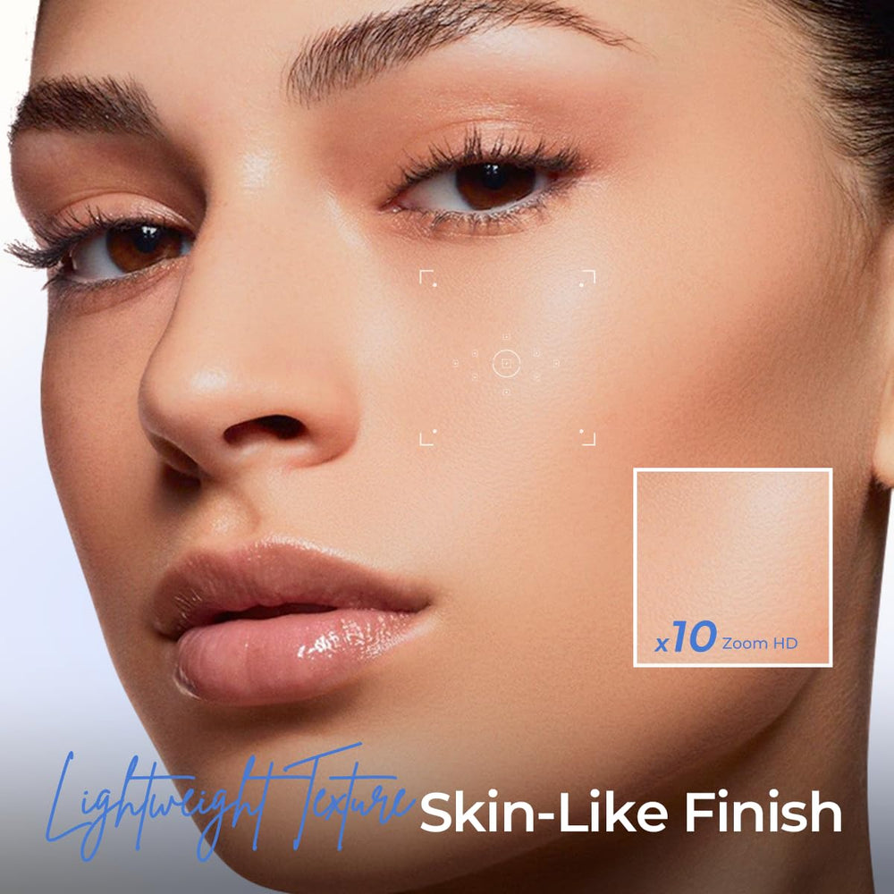 SACE LADY Hyaluronic acid hydration close-up suggests plump, moisturized skin.