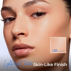 SACE LADY Hyaluronic acid hydration close-up suggests plump, moisturized skin.