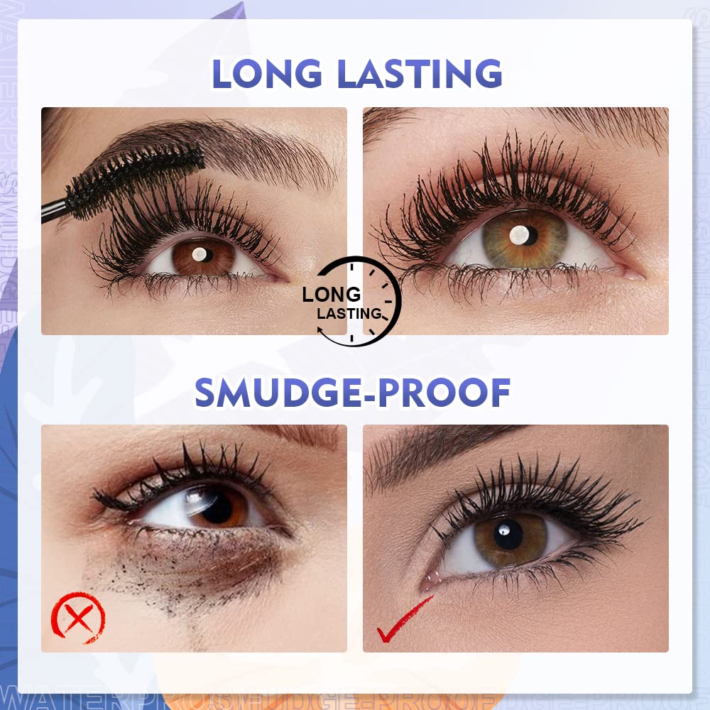 SACE LADY natural finish mascara delivers length and volume without clumps.