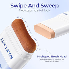 SACE LADY soft matte finish provides natural coverage