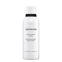 SACHAJUAN dark dry powder shampoo being sprayed for a quick refresh between washes