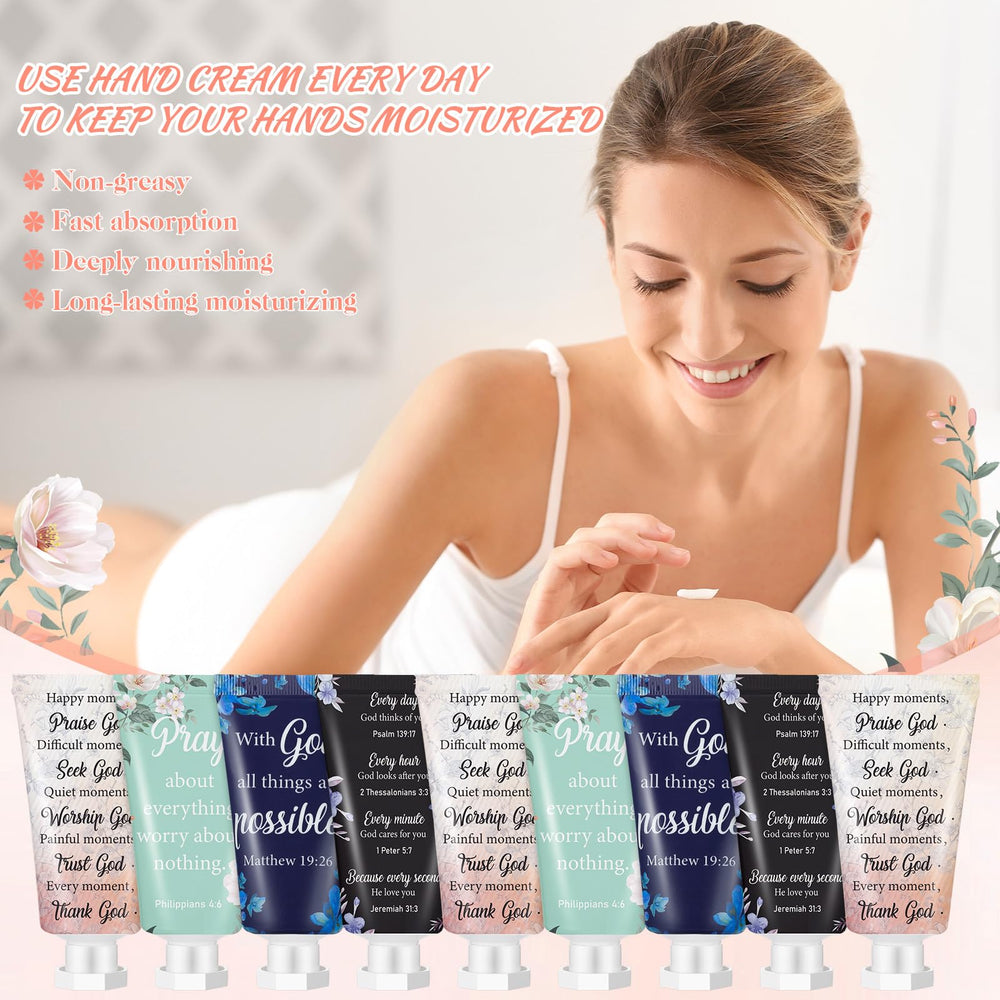 Sacubee hand cream trio set with three fragrances for different moods.
