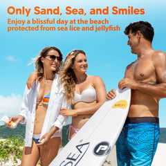 SAFE SEA reef-safe biodegradable sunblock label and packaging