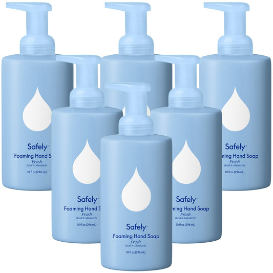 Safely Foaming Hand Soap fresh-pack bottle for quick, refreshing cleansing.
