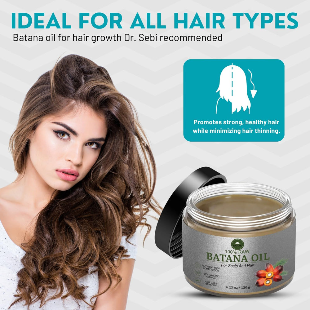 SAHAK Batana oil finishing shine on hair