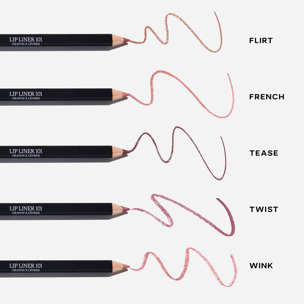 Saie Lip Liner 101 pair with Glossybounce for a SaieGlow finish.