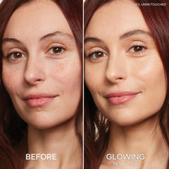 Saie Slip Tint under-eye coverage reduces dark circles with hydrating formula.