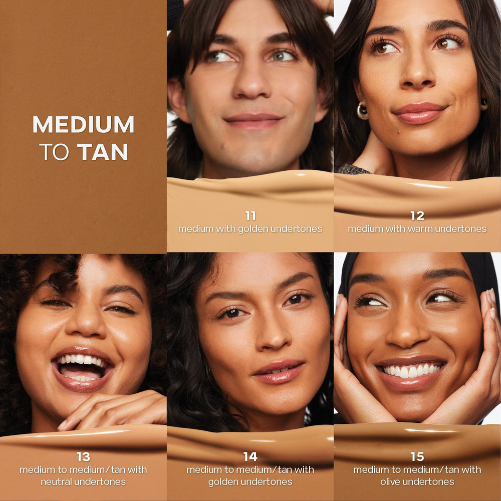 Saie Slip Tint under-eye application swatch demonstrates brightening and redness reduction.
